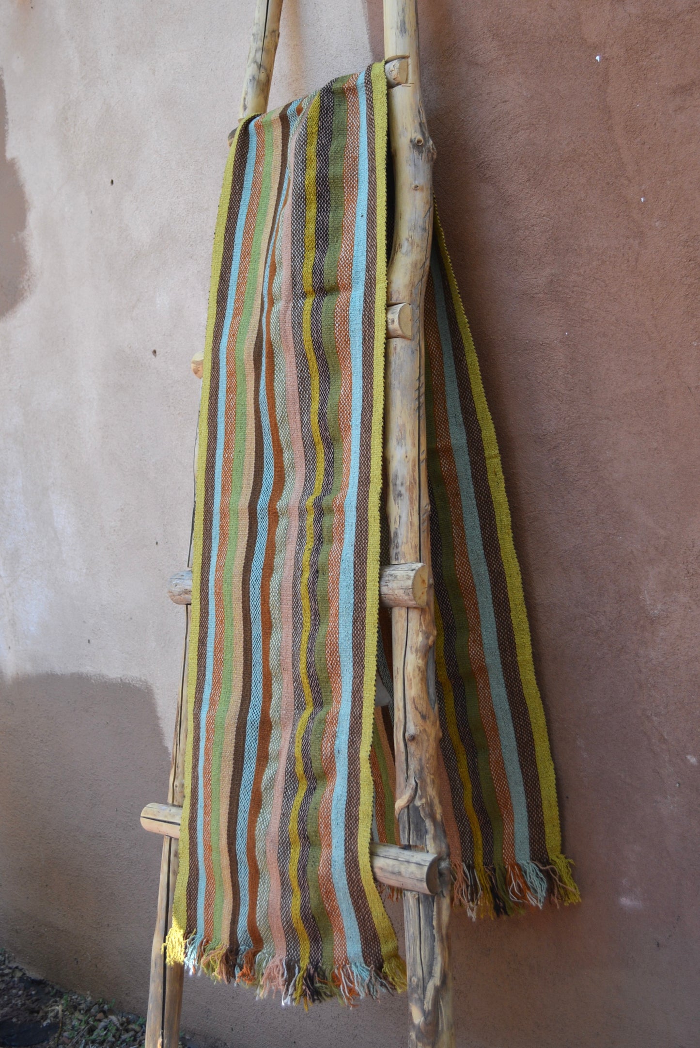 Table Runner Multicolor - Natural Dyed and 100% sheep wool