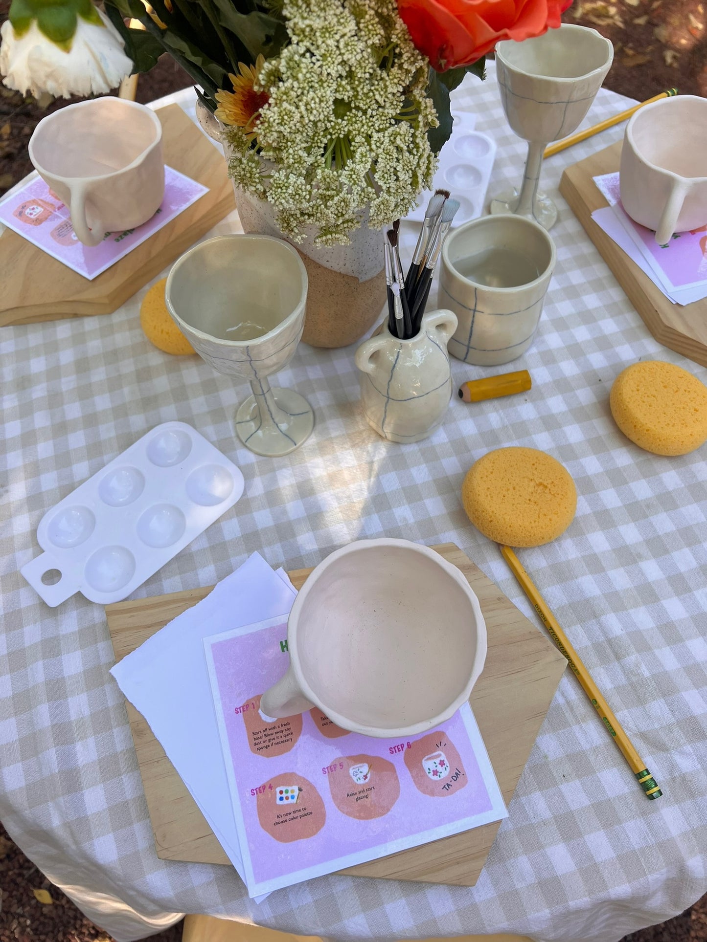 Wine & Glaze Workshop