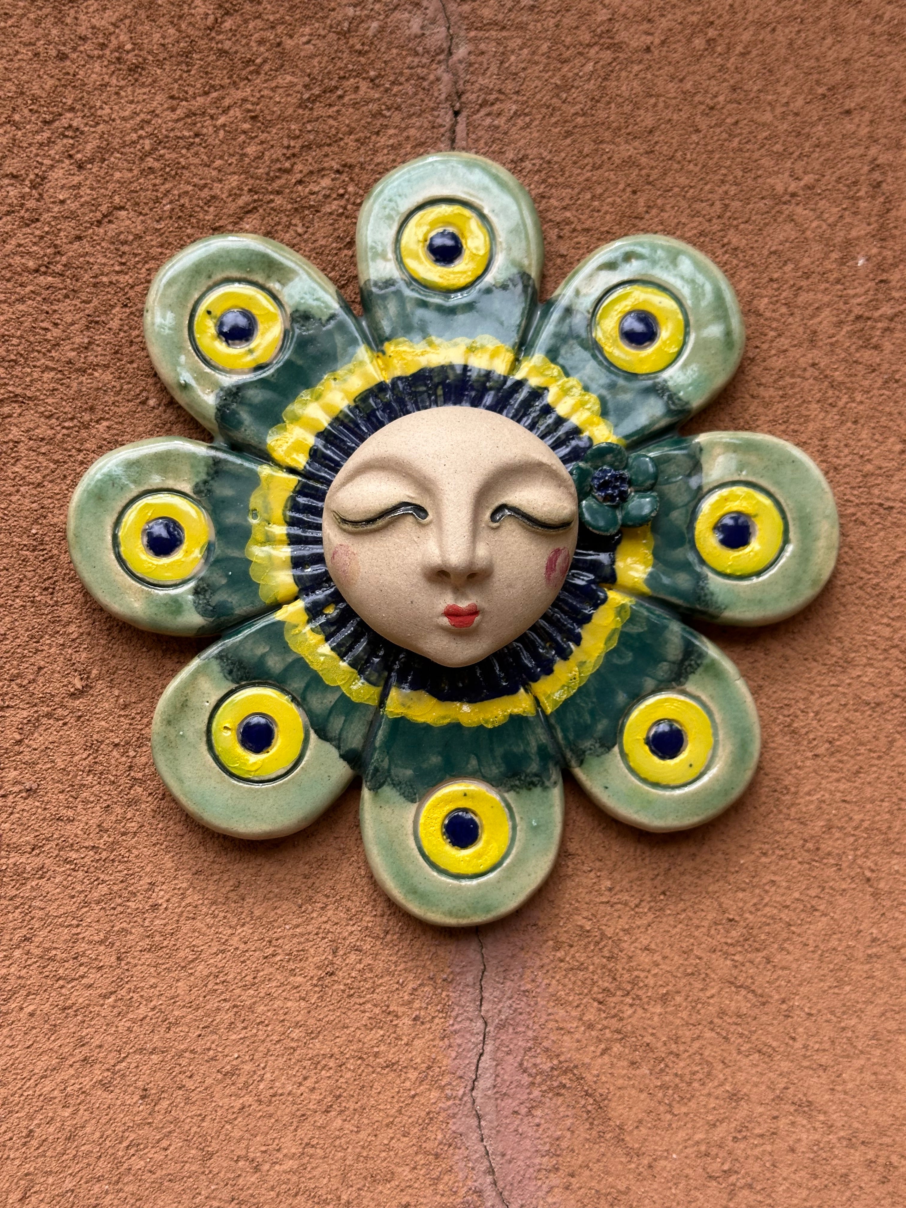 Flower Wall Art - Ceramic