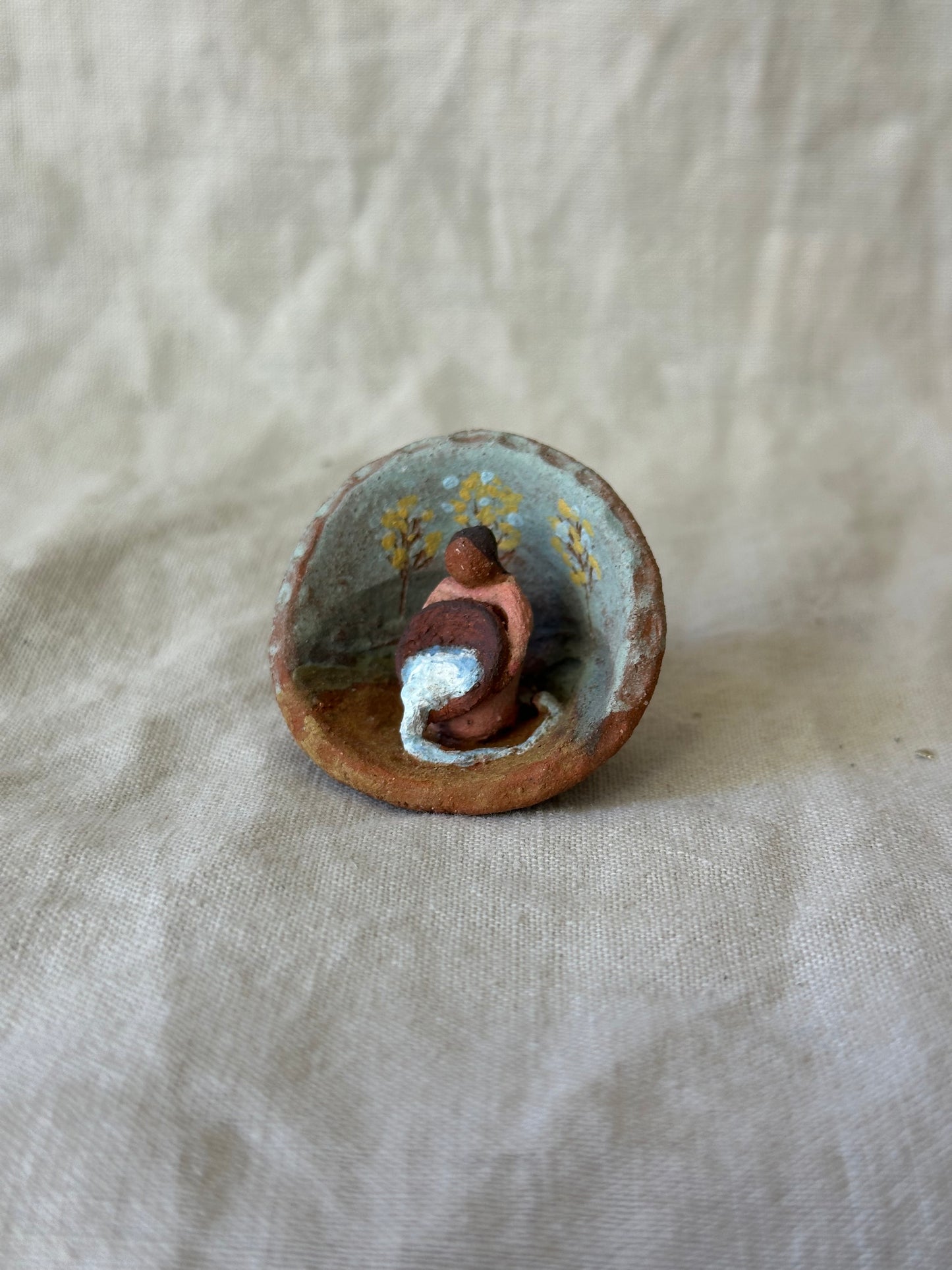 Little Shells ~ miniature clay sculpture