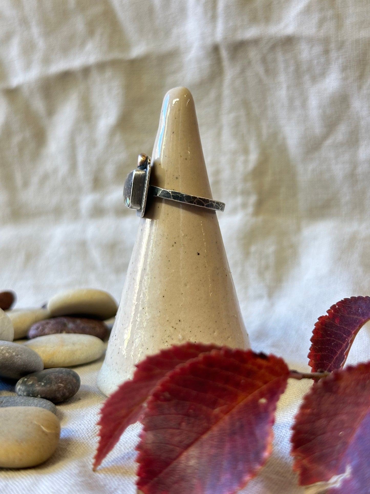 Sierra Bella Turquoise and Sterling Silver Ring ~ Size 8