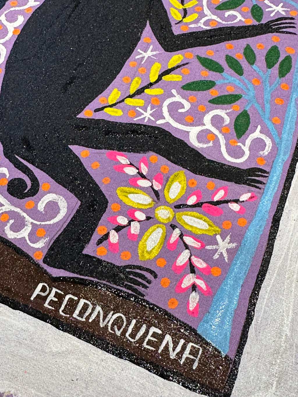 El Mono Maquisapa - painting on canvas 10” x 12.5”