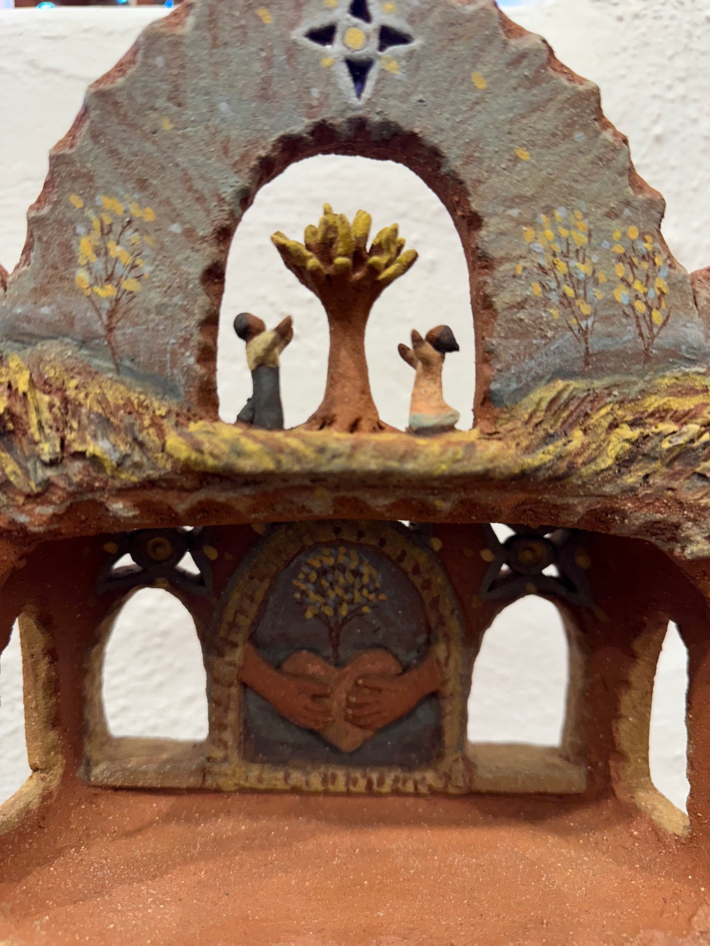 Tribute to Love Altar - Clay Sculptural Piece