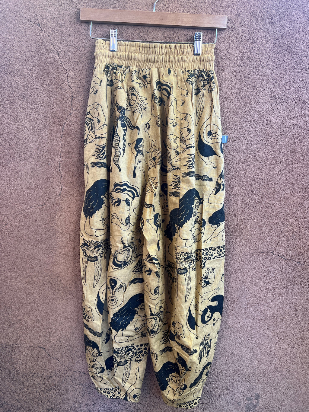 Jogger Pants • Small • Screen Printed