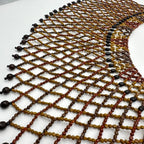 Necklace “Abanico” ~ Amazonian Seed
