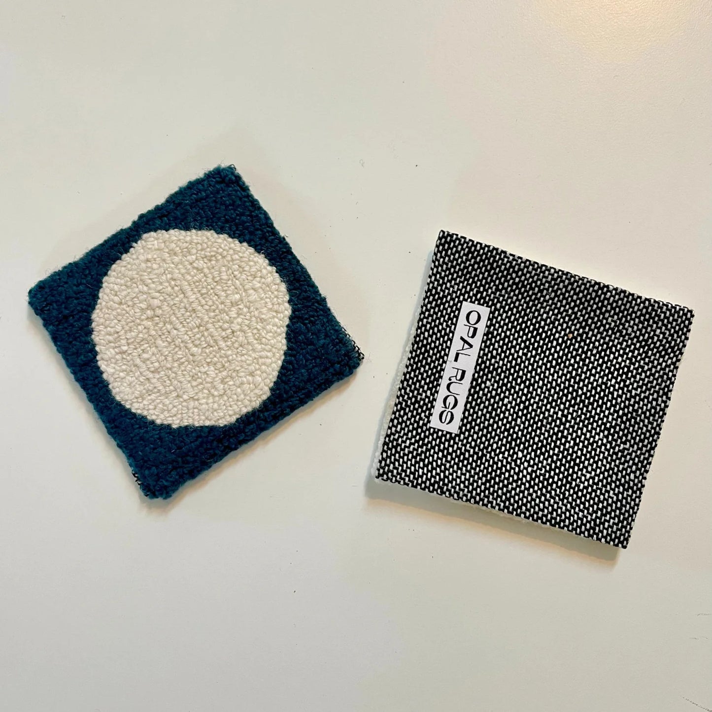 Coasters - blue & white