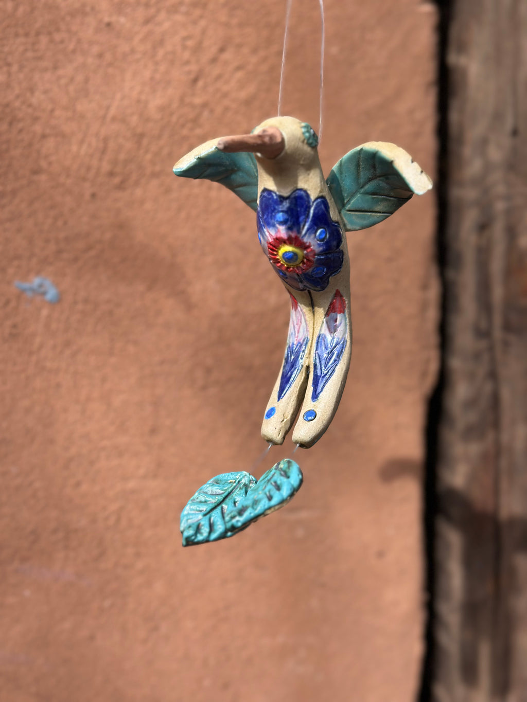 Long Tail Hummingbird - Flower design