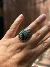 Load image into Gallery viewer, Star Fox Variscite - Sterling Silver Ring - fits perfect a size 7.25
