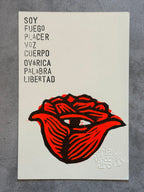 Soy Libertad - Lino Print 6” x 4”