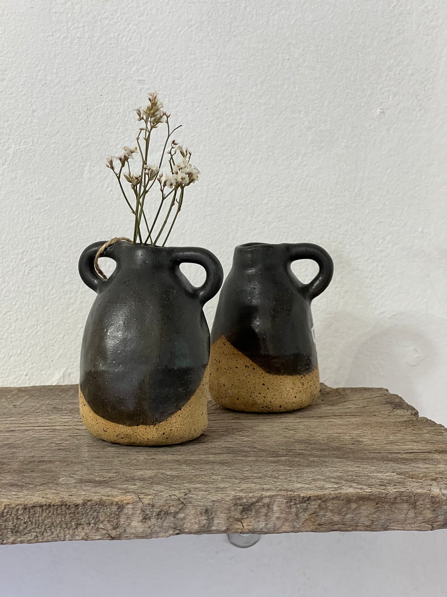 Bud Vases Small ~ Charcoal