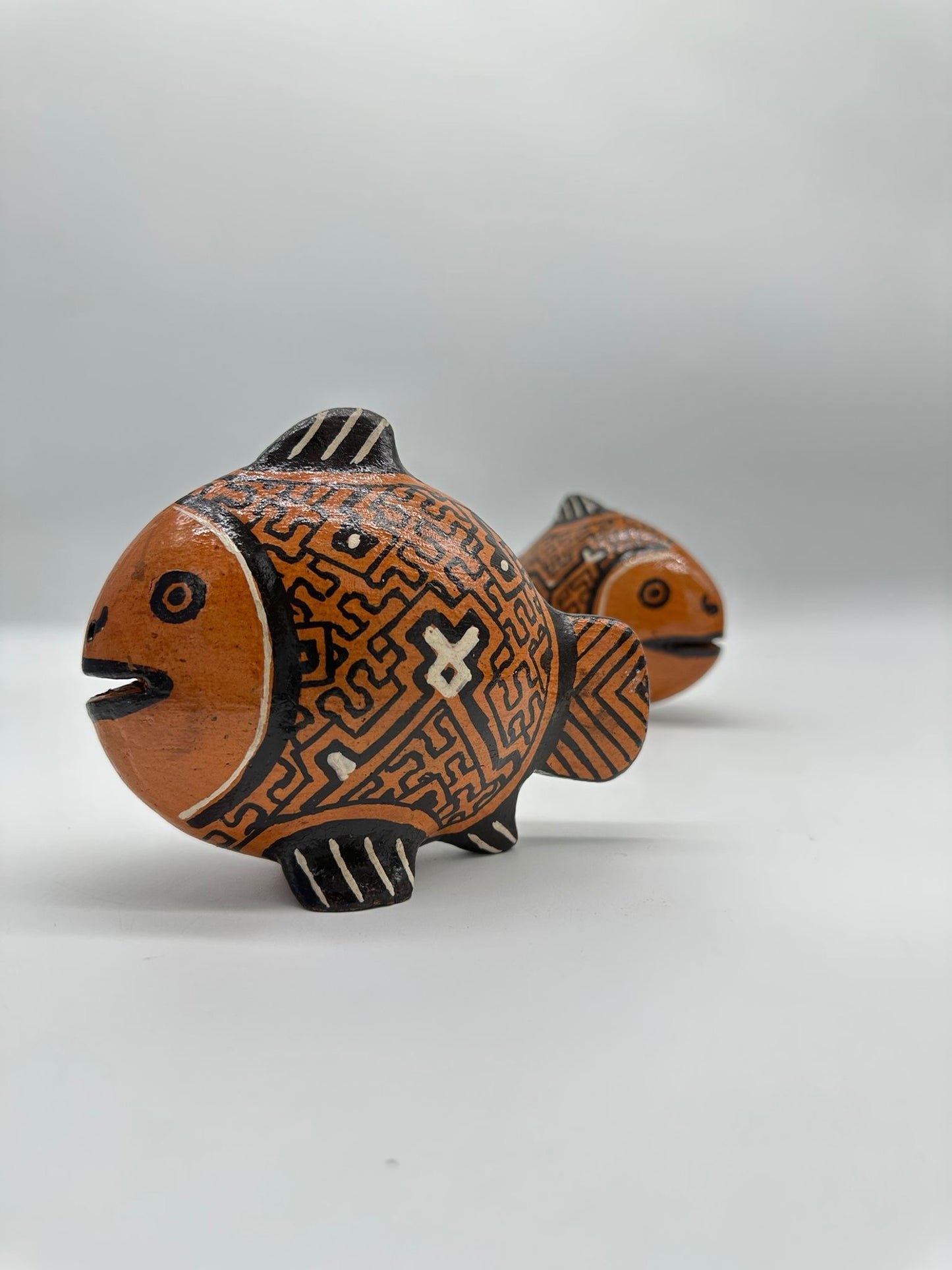 River fish - shipibo ceramic