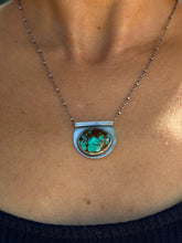 Load image into Gallery viewer, Tyrone Turquoise Solitaire Necklace
