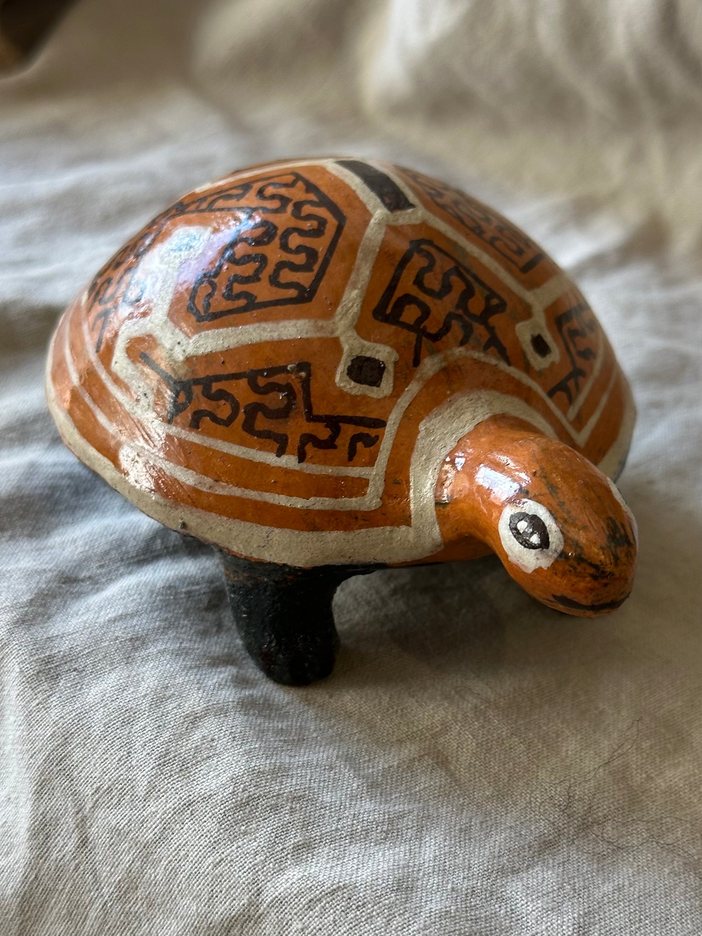LShipibo Ceramic Turtle - two versions