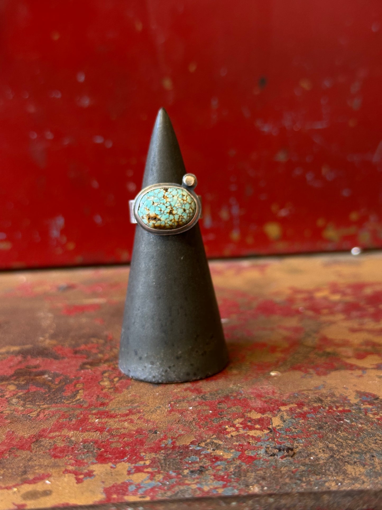 Catalina Turquoise and Sterling Silver Ring - Size 5.5