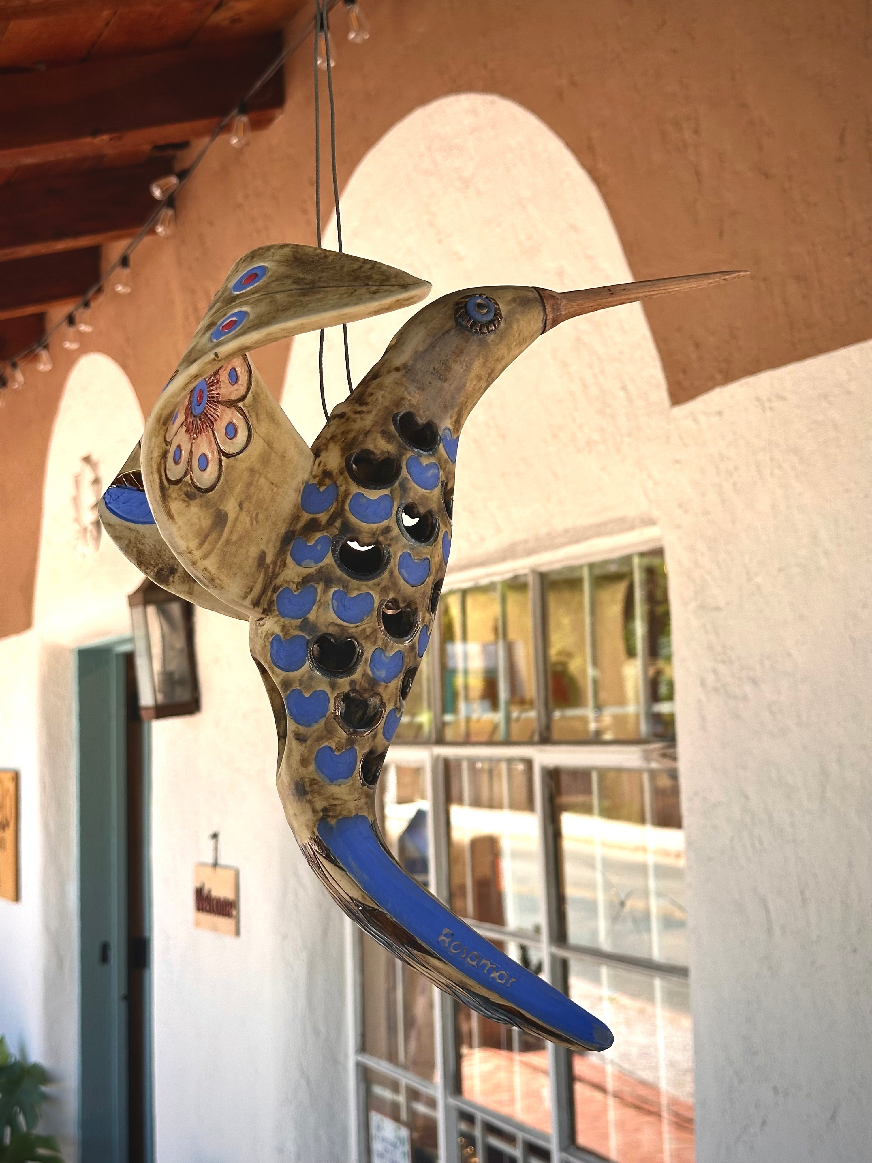 Rosamar Corcuera ~ Hummingbird Lamp