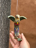Long Tail Hummingbird - Tricolor Tulip design