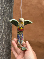 Long Tail Hummingbird - Tricolor Tulip design