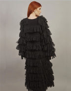 Coat Fringe - Black - One Size Fits Most