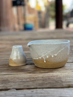 Off awhite Speckle - Matcha Set