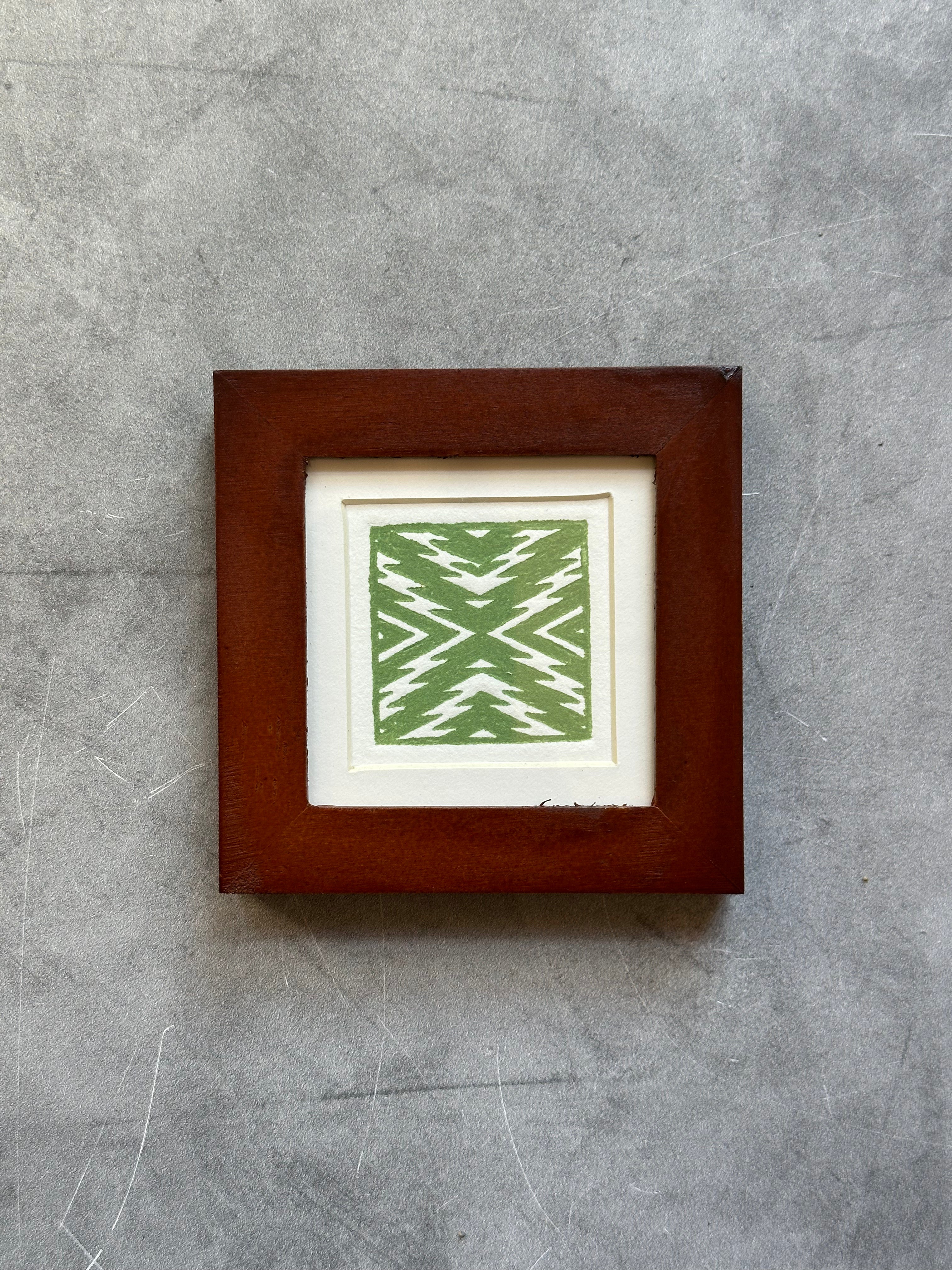 Geometrics - Relief Print