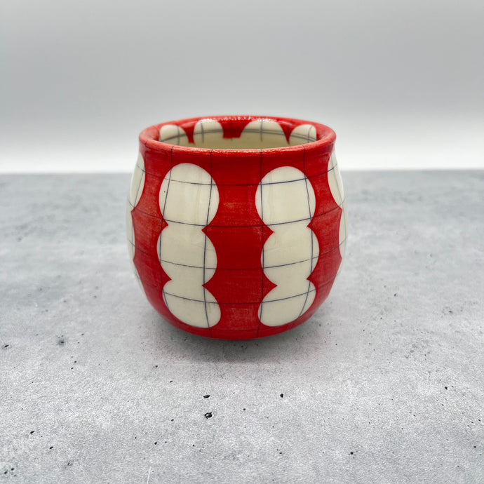 Red Porcelain Tumbler