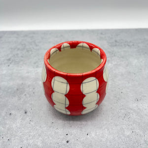Red Porcelain Tumbler