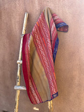 Load image into Gallery viewer, Antique Aguayo Blanket - earth tone ~ Andean textiles
