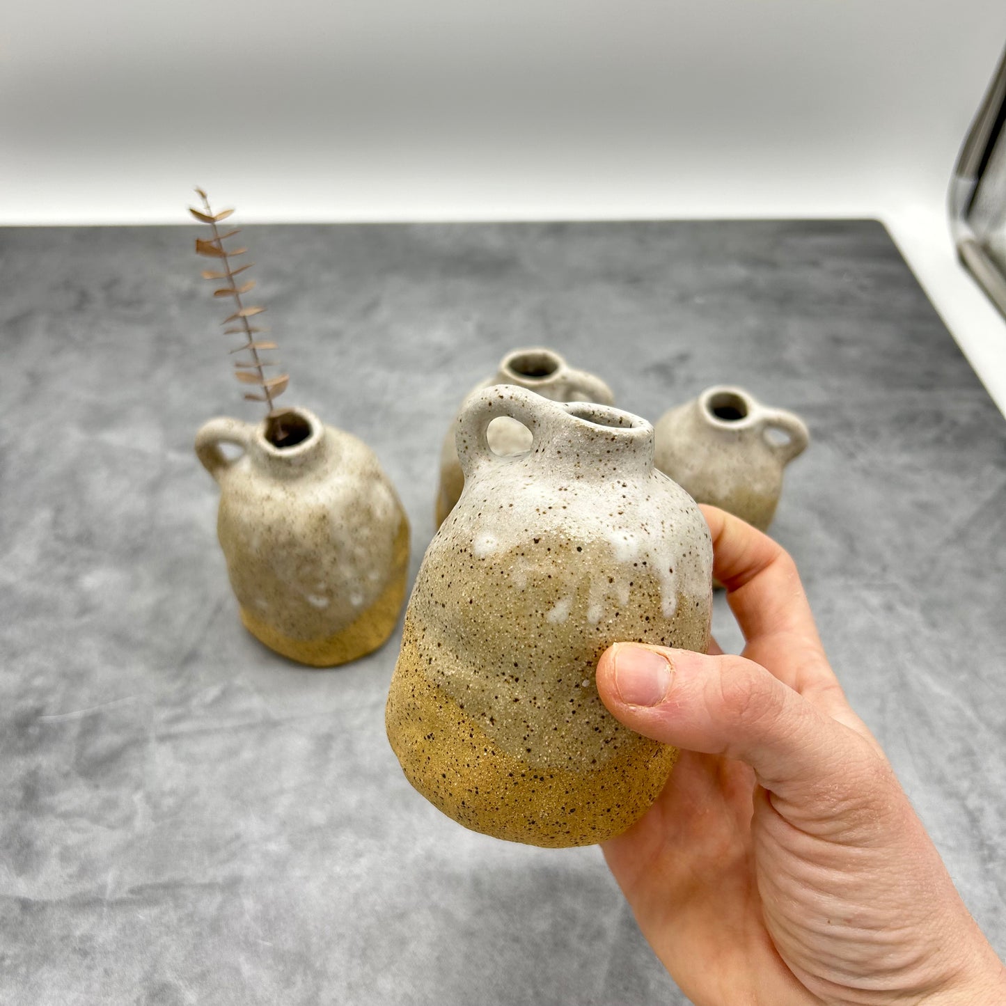 Bud Vases ~ Small ~ - Speckled