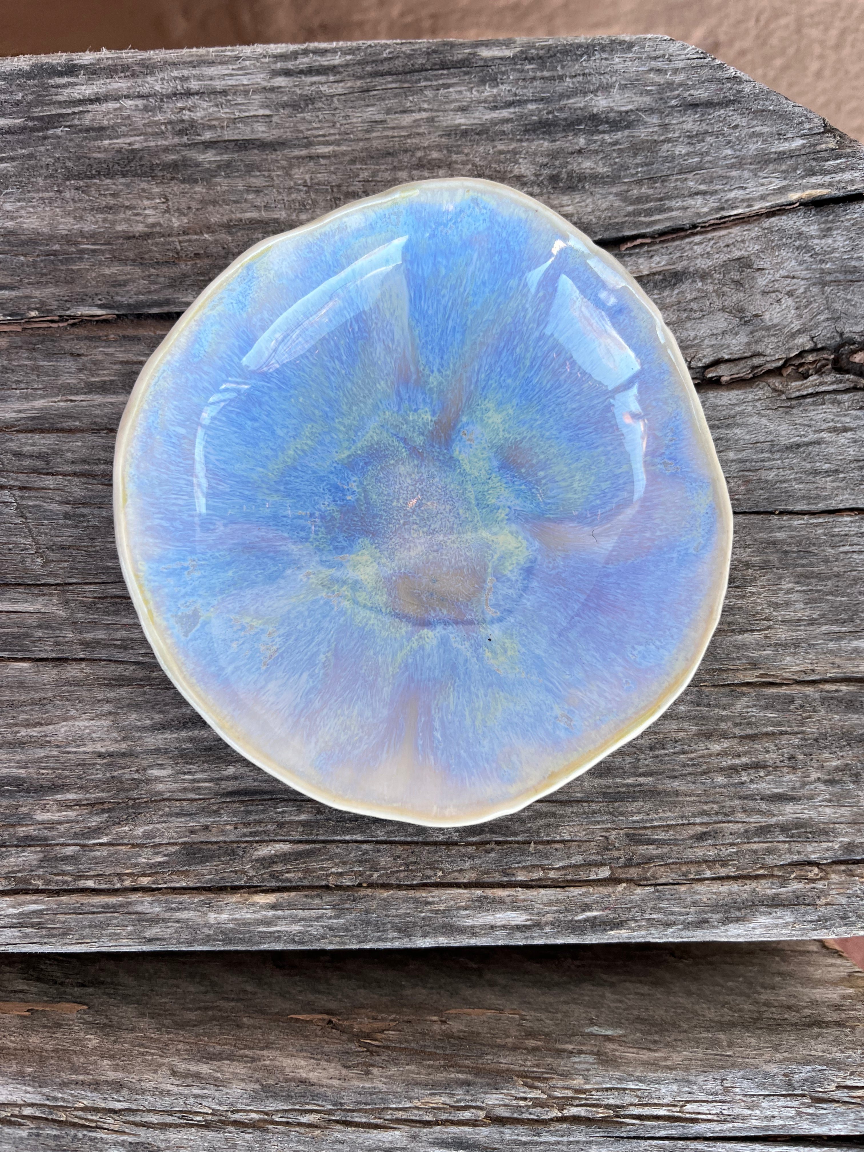 Geo dish - Blue - 3 sizes