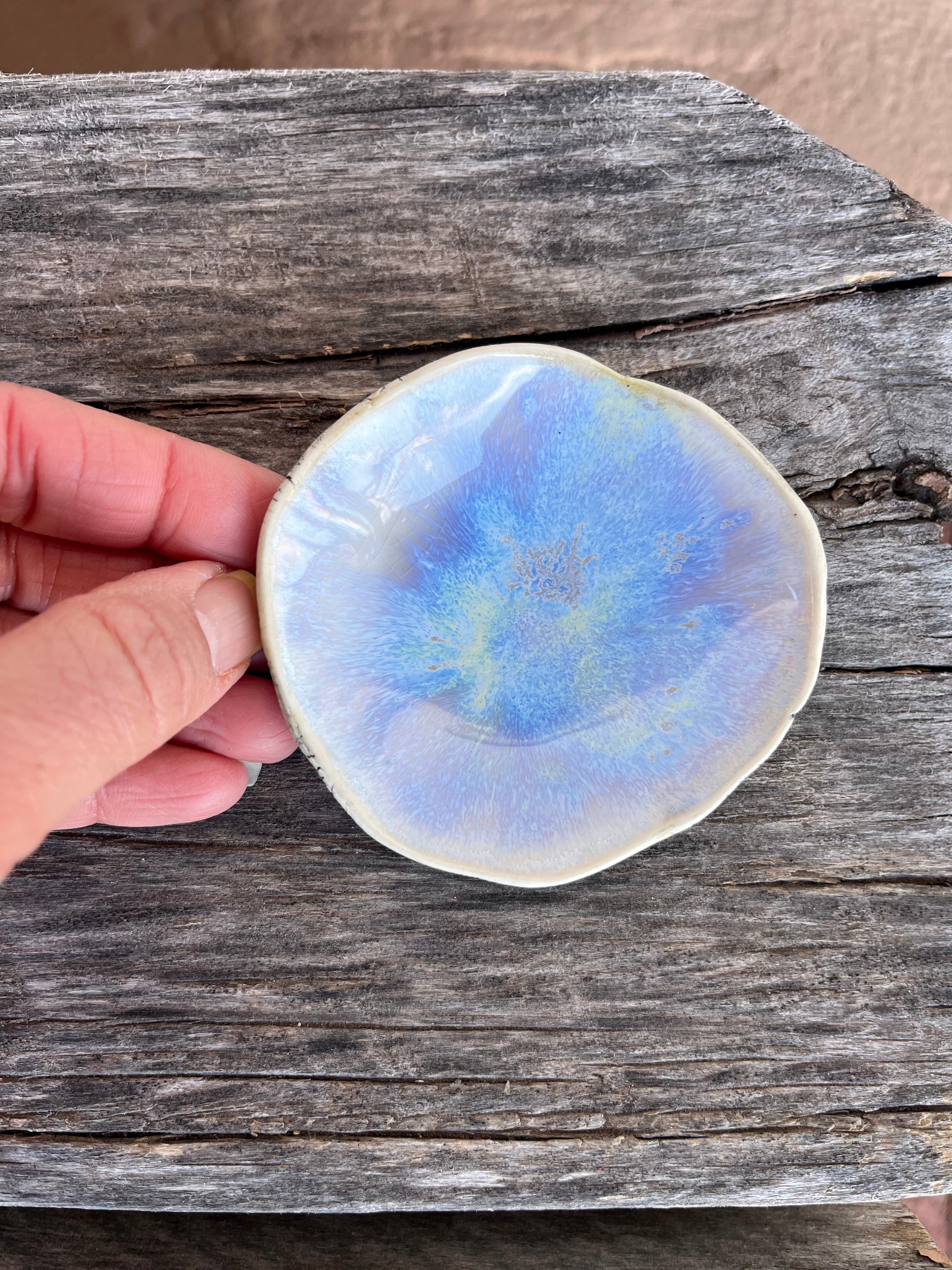 Geo dish - Blue - 3 sizes