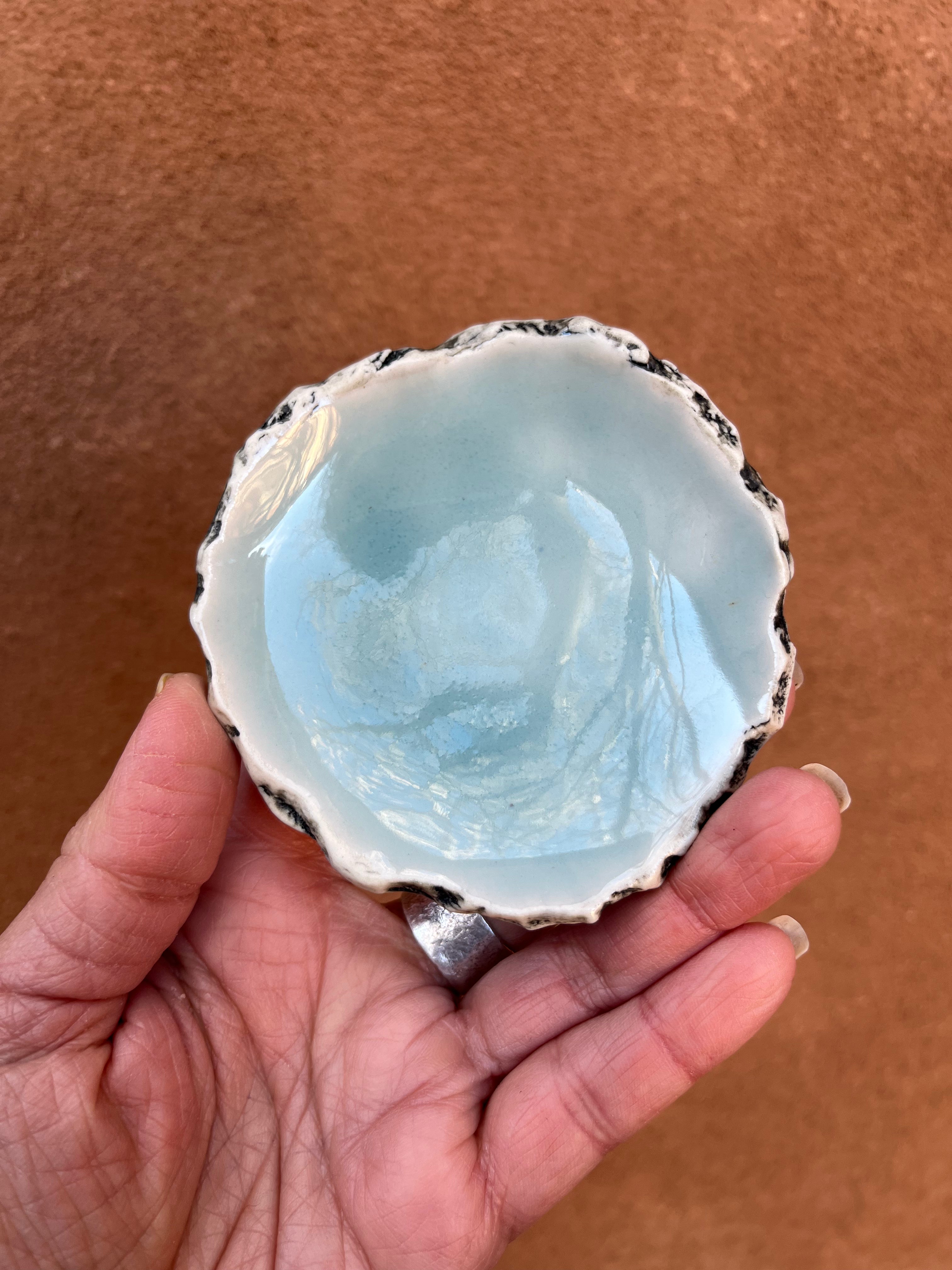 Torn Edge Dish - Seafoam - 3 sizes