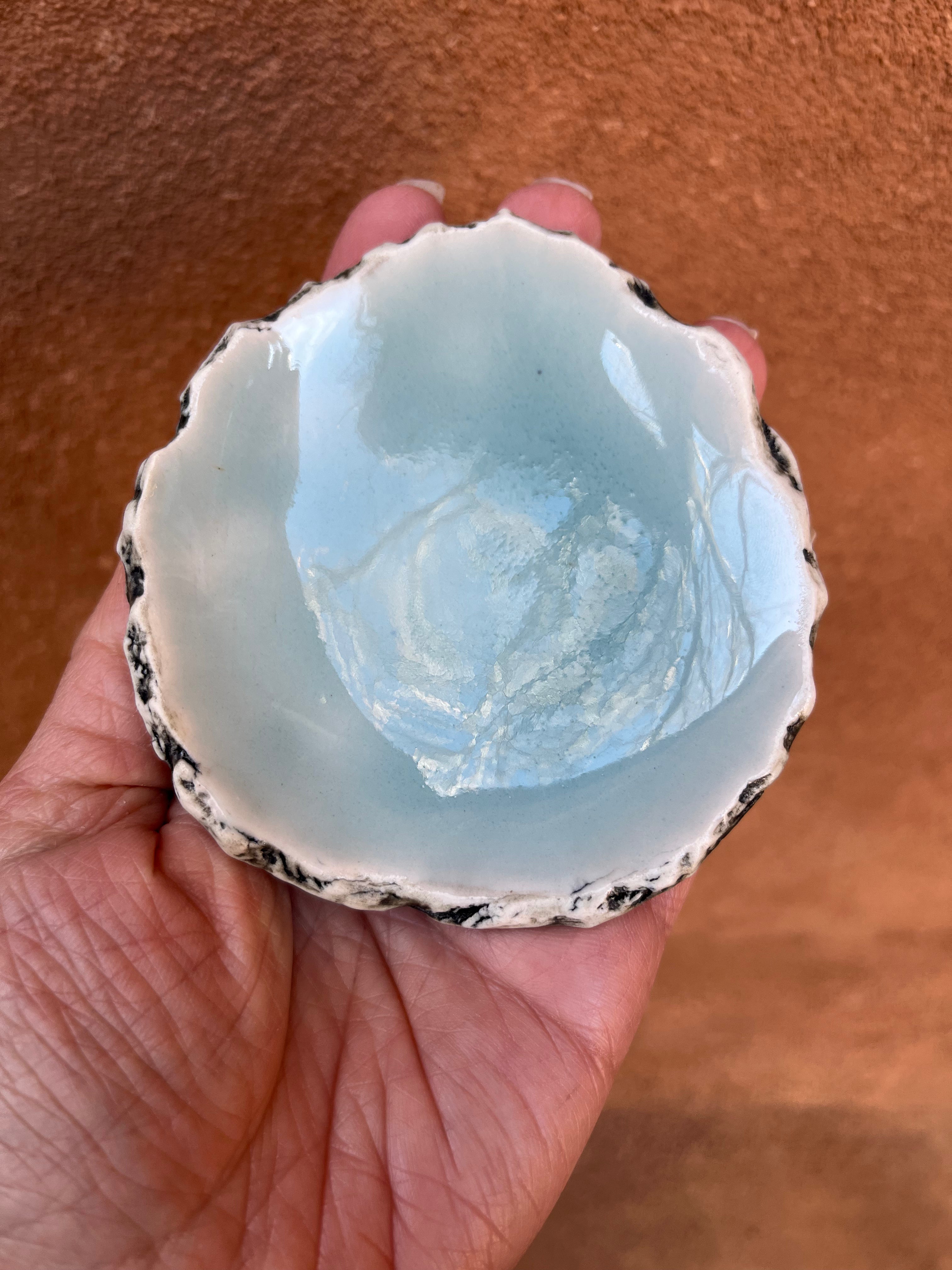 Torn Edge Dish - Seafoam - 3 sizes