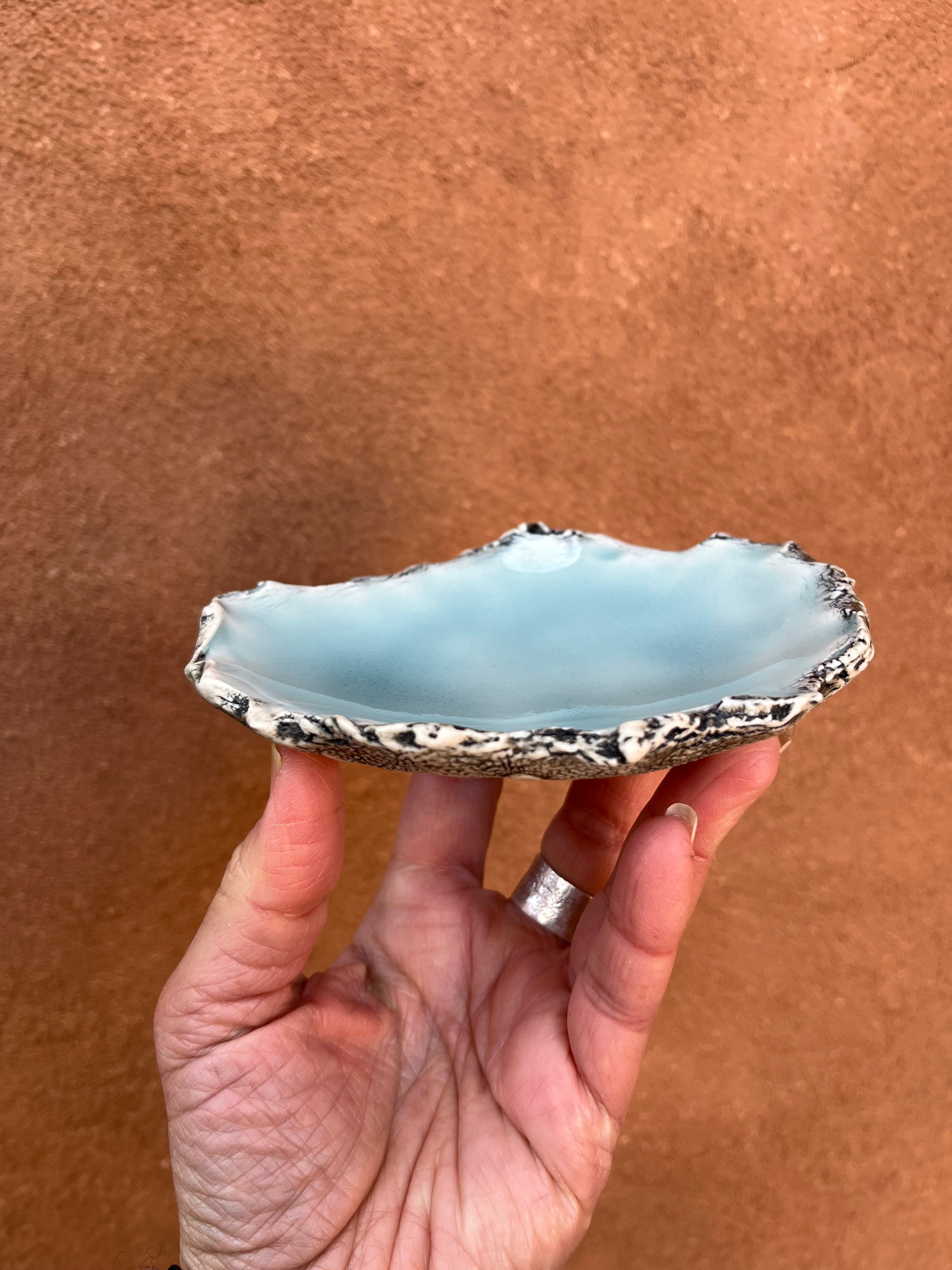 Torn Edge Dish - Seafoam - 3 sizes