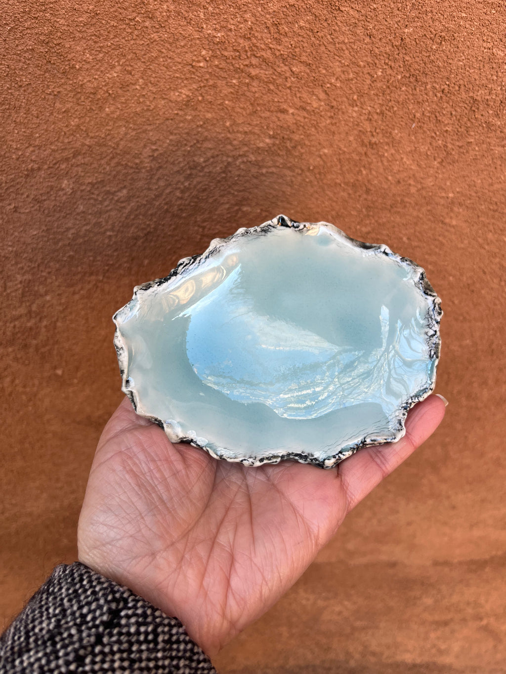 Torn Edge Dish - Seafoam - 3 sizes