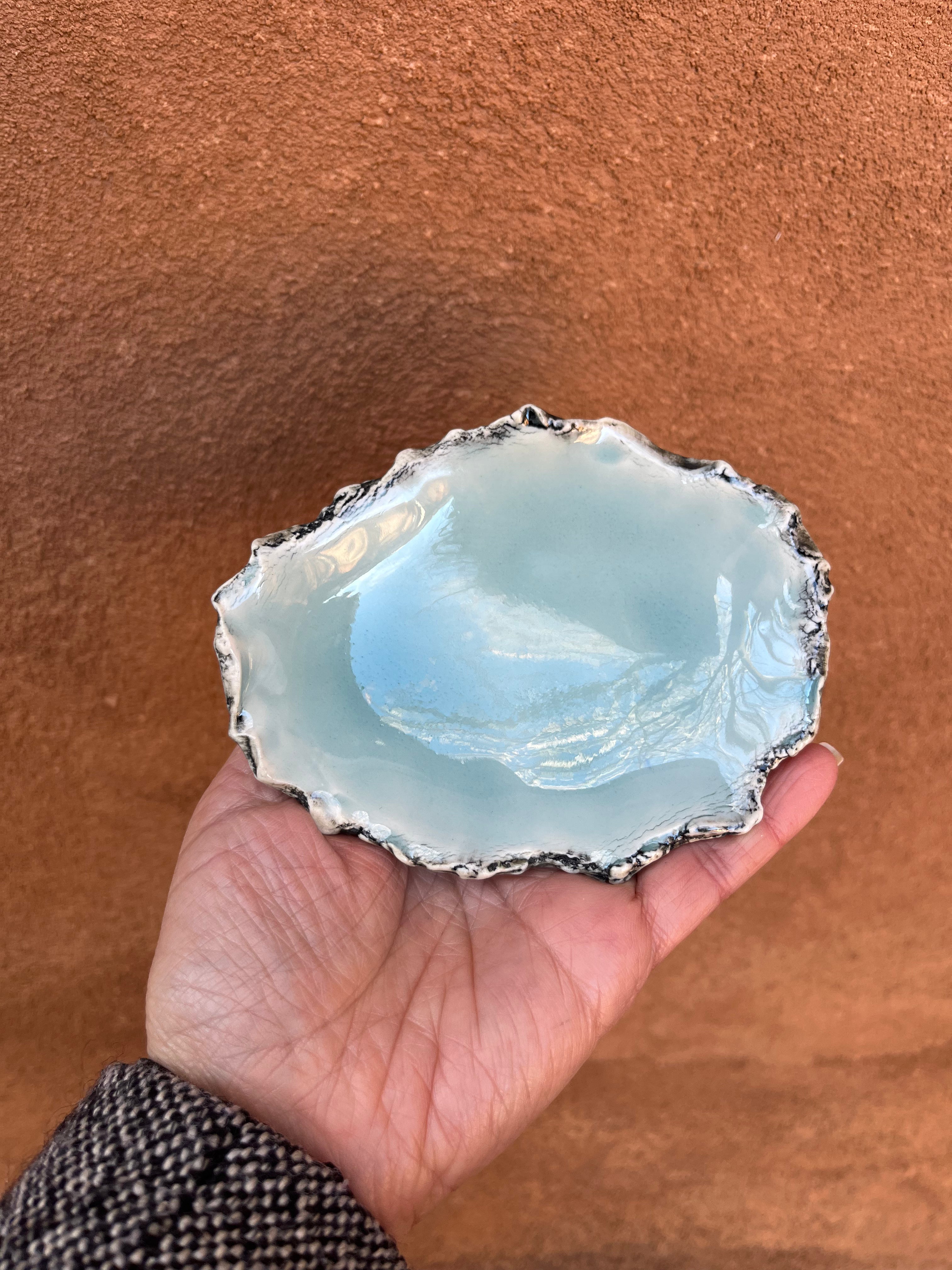 Torn Edge Dish - Seafoam - 3 sizes
