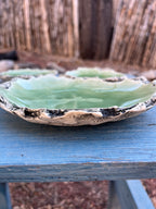 Torn Edge Dish - Green - 3 sizes