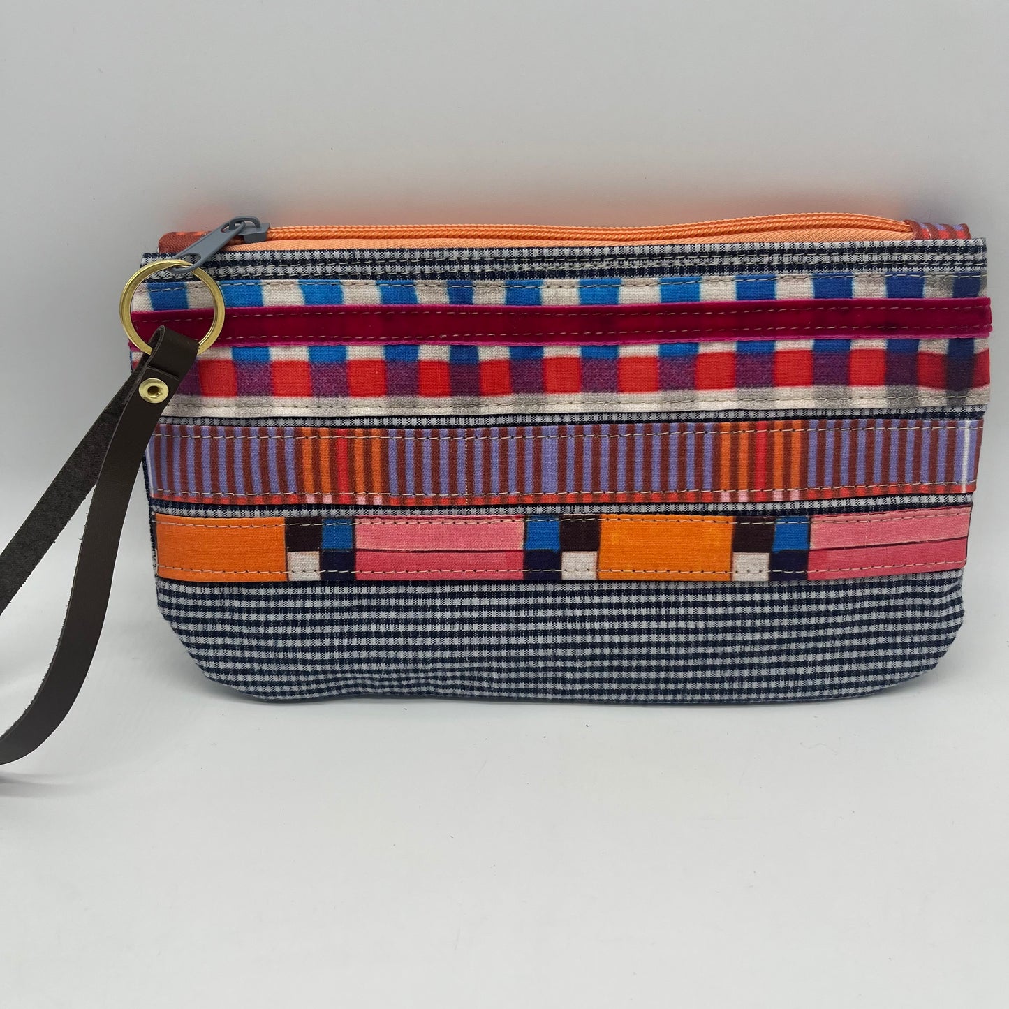 Fabric wristlet ~ multicolor