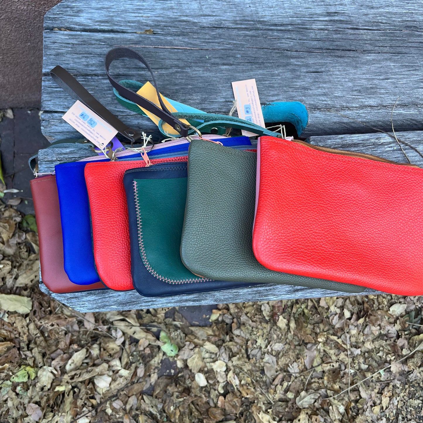 Assorted - Leather wristlet