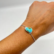Load image into Gallery viewer, Sonoran Mountain Turquoise and Sterling Silver Adjustable Bracelet
