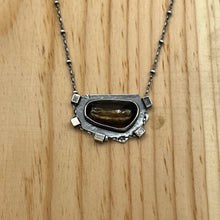 Load image into Gallery viewer, Smoky Quartz Necklace - Sterling Silver
