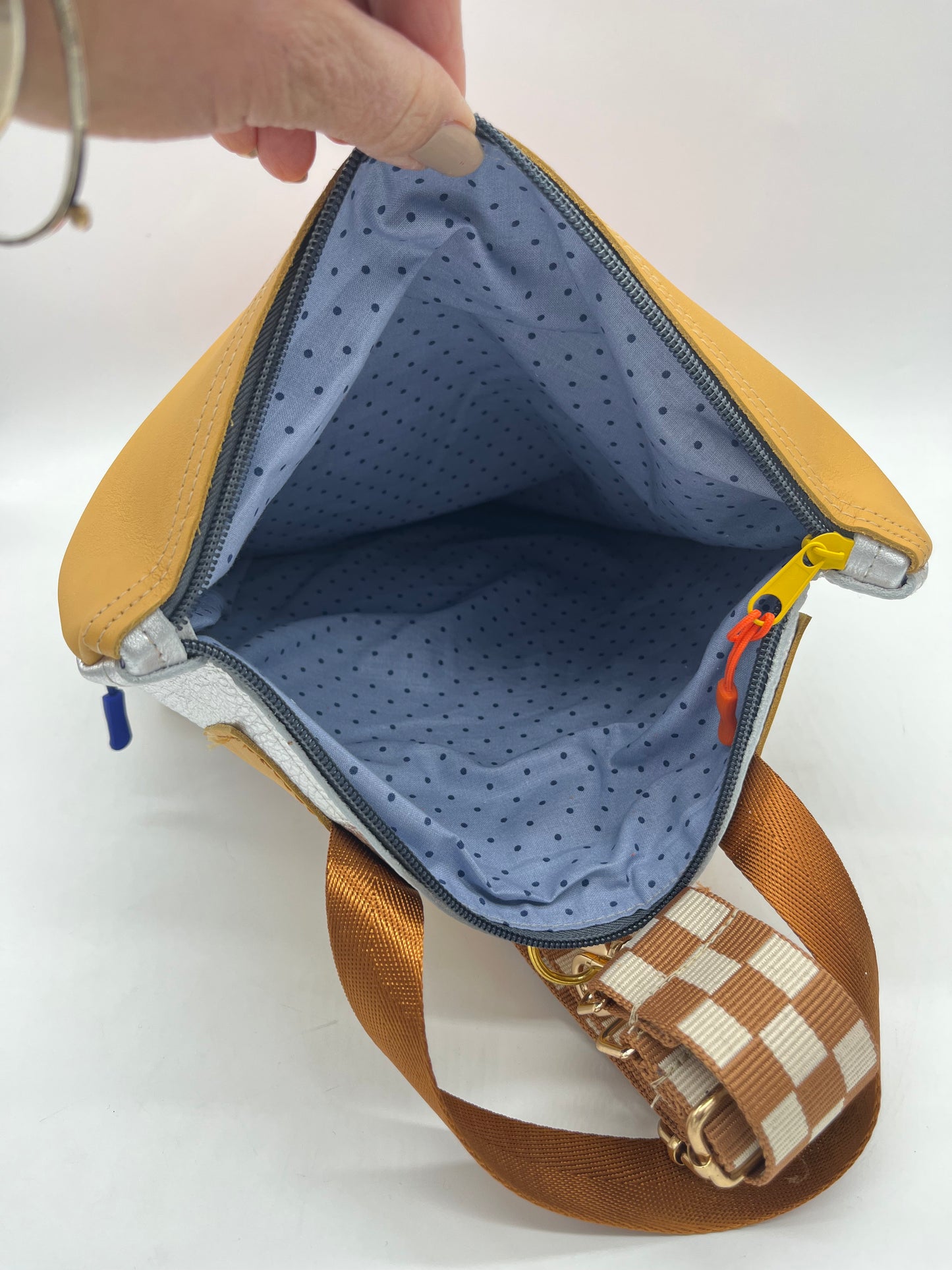 Leather Backpack - Multicolor