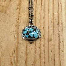 Load image into Gallery viewer, Kingman Turquoise Solitaire Necklace
