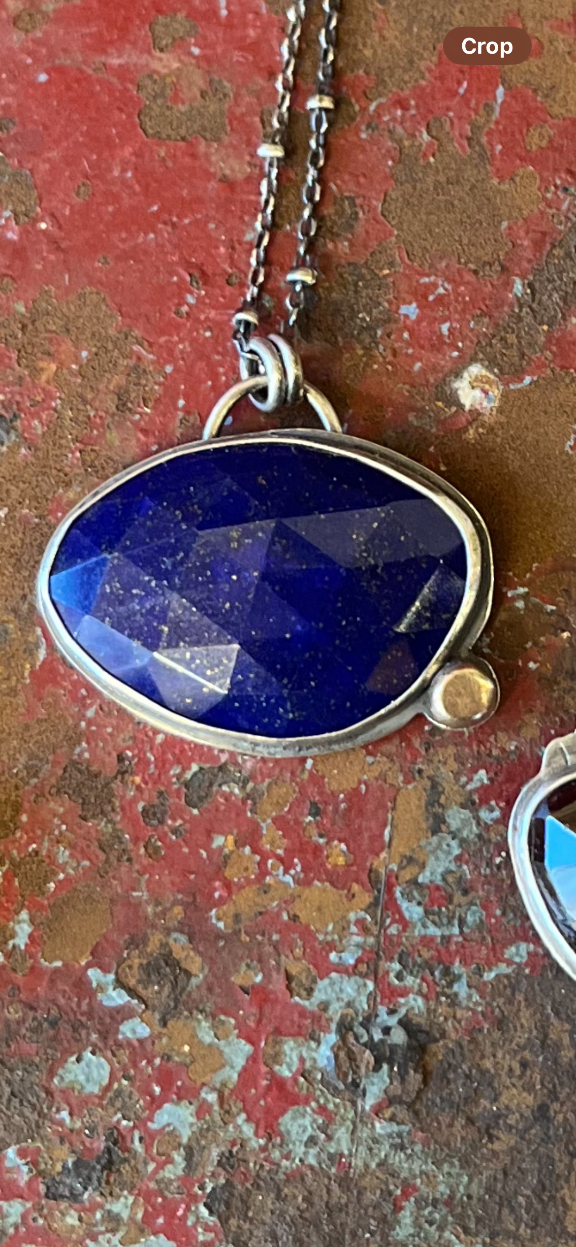 Lapis Lazuli Necklace - Sterling silver