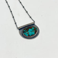 Load image into Gallery viewer, Tyrone Turquoise Solitaire Necklace

