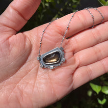 Load image into Gallery viewer, Smoky Quartz Necklace - Sterling Silver
