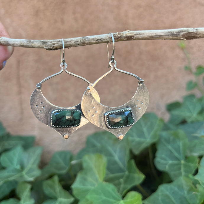 Emerald Zentron Aspen Earrings
