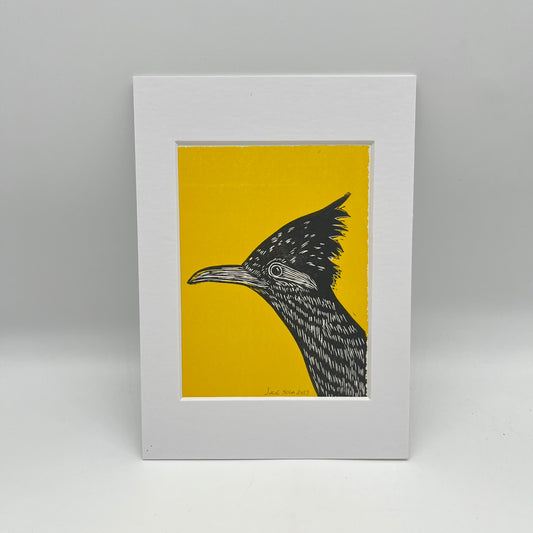 Roadrunner print ~ Yellow