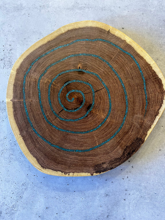 Lazy Susan ~ Peruvian Turquoise