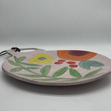 Load image into Gallery viewer, Circular Platter with Handle - Pink
