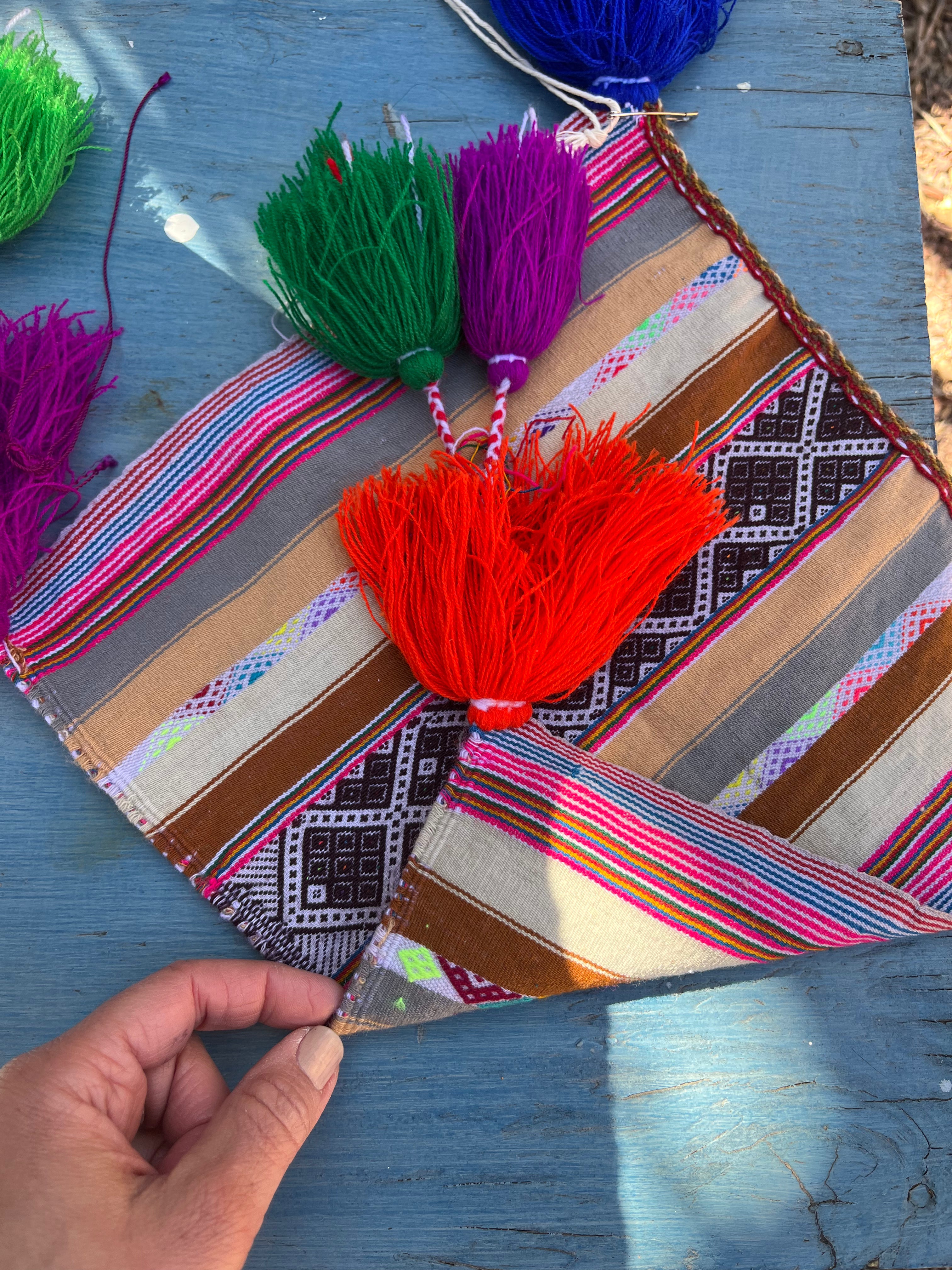 Cusco Peru ~ woven textile ~ 3 styles